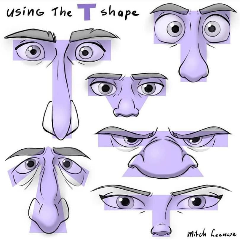 Step-by-Step Drawing Guides for Cartoon Noses Made Easy